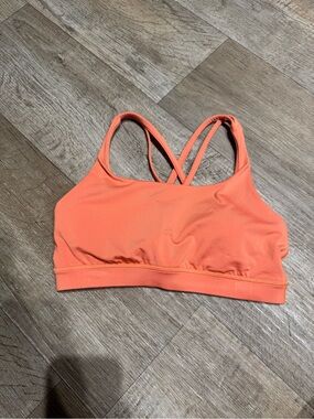 lululemon Energy Bra *Medium Support Coral Kiss